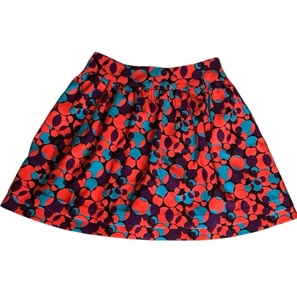 2-HIP Other - 2-HIP By Wrapper 8 Skirt Polka Dot Colorful Patterned Mini Lined